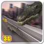 icon Angry Crocodile Run 3D