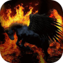 icon Black pegasus live wallpaper cho Huawei P10