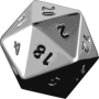 icon D20 DnD Dice Roller cho Inoi 6