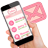 icon Elegant Pink Flower SMS Plus 1.0.35