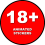 icon 18+ Animated Stickers For WhatsApp cho Meizu MX6