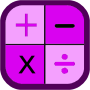 icon Pink and Pretty Calculator