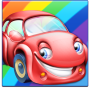 icon Rainbow Cars! Kids Colors Game