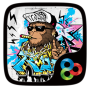 icon Rock Graffiti GOLauncher Theme