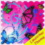 icon Theme Butterflies GO Launcher cho vivo X21