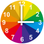 icon Rainbow Clock