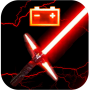 icon Lightsaber Wars Battery Widget - Force of Stars cho Samsung Galaxy Ace Duos S6802