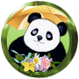 icon Happy Cute Panda