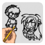 icon How To Draw Manga cho Samsung Galaxy Ace Duos I589