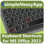 icon Keyboard Shortcuts for MS Office 2013