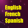 icon Learn English French Spanish cho sharp Aquos S3 mini