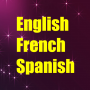 icon Learn English French Spanish cho Huawei MediaPad T3