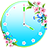 icon Flowers Clock Widget 2.1