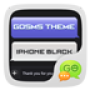 icon GO SMS Theme IphoneBlack