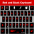 icon Red and Black Keyboard Theme 2.8