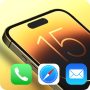 icon iOS Launcher- iPhone 15 Theme cho karbonn Titanium Mach Six
