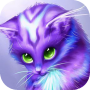 icon Fluffy kitty live wallpaper