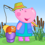 icon Fishing Hippo: Catch fish cho Samsung Galaxy Tab Pro 10.1