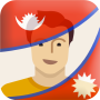 icon Nepal Flag Photo Editor cho oppo A3