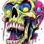 icon Skull Color