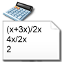 icon Expressions and Equations