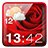 icon Rose Clock Weather Widget 1.6