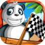 icon Turbo Toy Car-Panda Beach Race