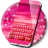 icon Pink Keyboard Heart Glow Theme 1.279.13.92