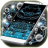 icon Neon Blue Cars Keyboard Theme 1.279.13.87