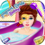 icon Pregnant Bride Bathing