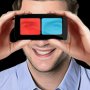 icon 3D glasses simulator