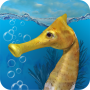 icon Seahorse 3D
