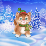 icon Winter Cat Live Wallpaper