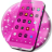 icon Pink Neon Launcher Theme 1.264.13.118