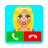 icon Fake Call Princess Game 12.0