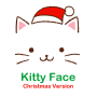 icon Christmas Theme Kitty Face