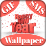 icon New Year Sms