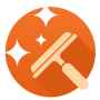 icon Orange Cache Cleaner cho umi Max