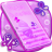 icon Purple Keyboard Girl Theme 1.279.13.93