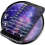 icon Dialer Glass Galaxy Theme