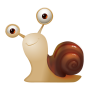 icon Cartoon Snail Cute Theme