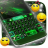 icon Green Flame Keyboard Theme 1.279.13.96