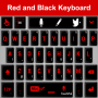 icon Red and Black Keyboard Theme