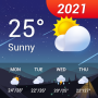 icon Weather Forecast - Live Weathe cho Huawei P8 Lite (2017)