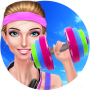 icon Gym Girl: Fitness Beauty Salon cho oppo R11 Plus
