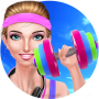 icon Gym Girl: Fitness Beauty Salon cho Samsung Galaxy Young 2