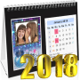 icon Calendar Photo Frame 2018