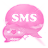 icon Pink Clouds Theme GO SMS Pro 2.5