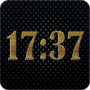 icon Gold digital clock