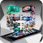 icon 3D LAUNCHER VS